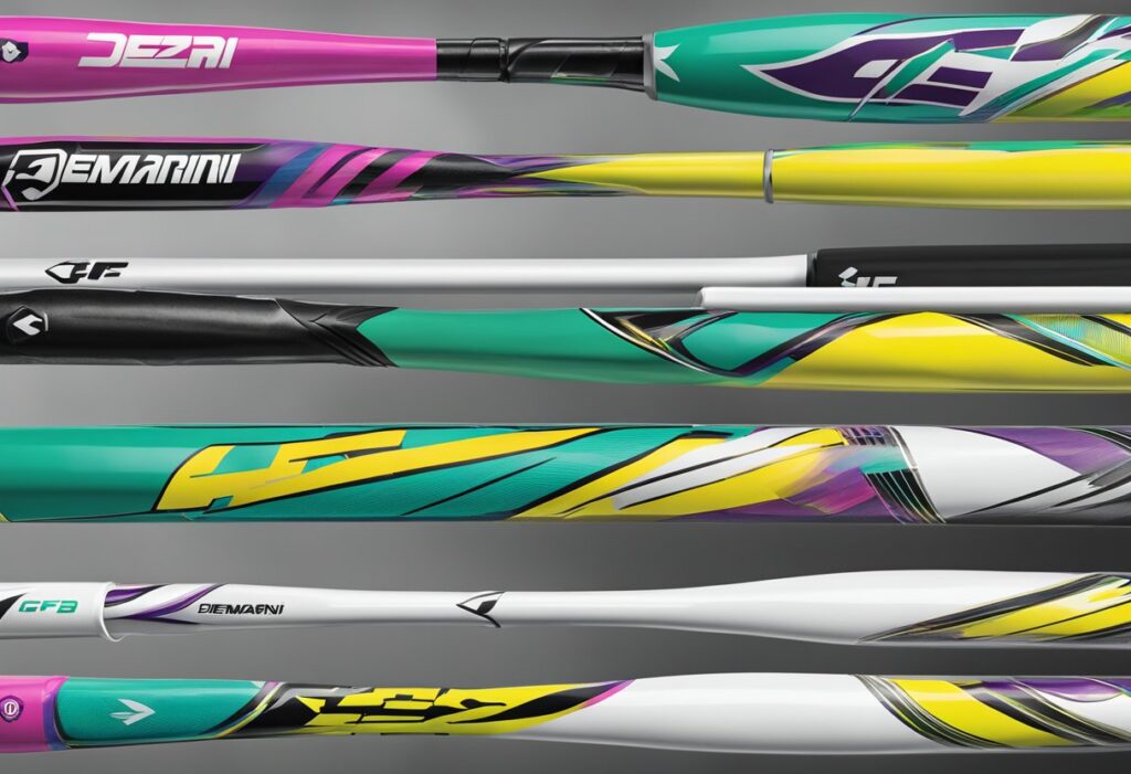 Batte De Softball DeMarini CF Zen Fastpitch 29" -11 - Composite Carbone, Argentée, Occasion Pour Joueur Avancé