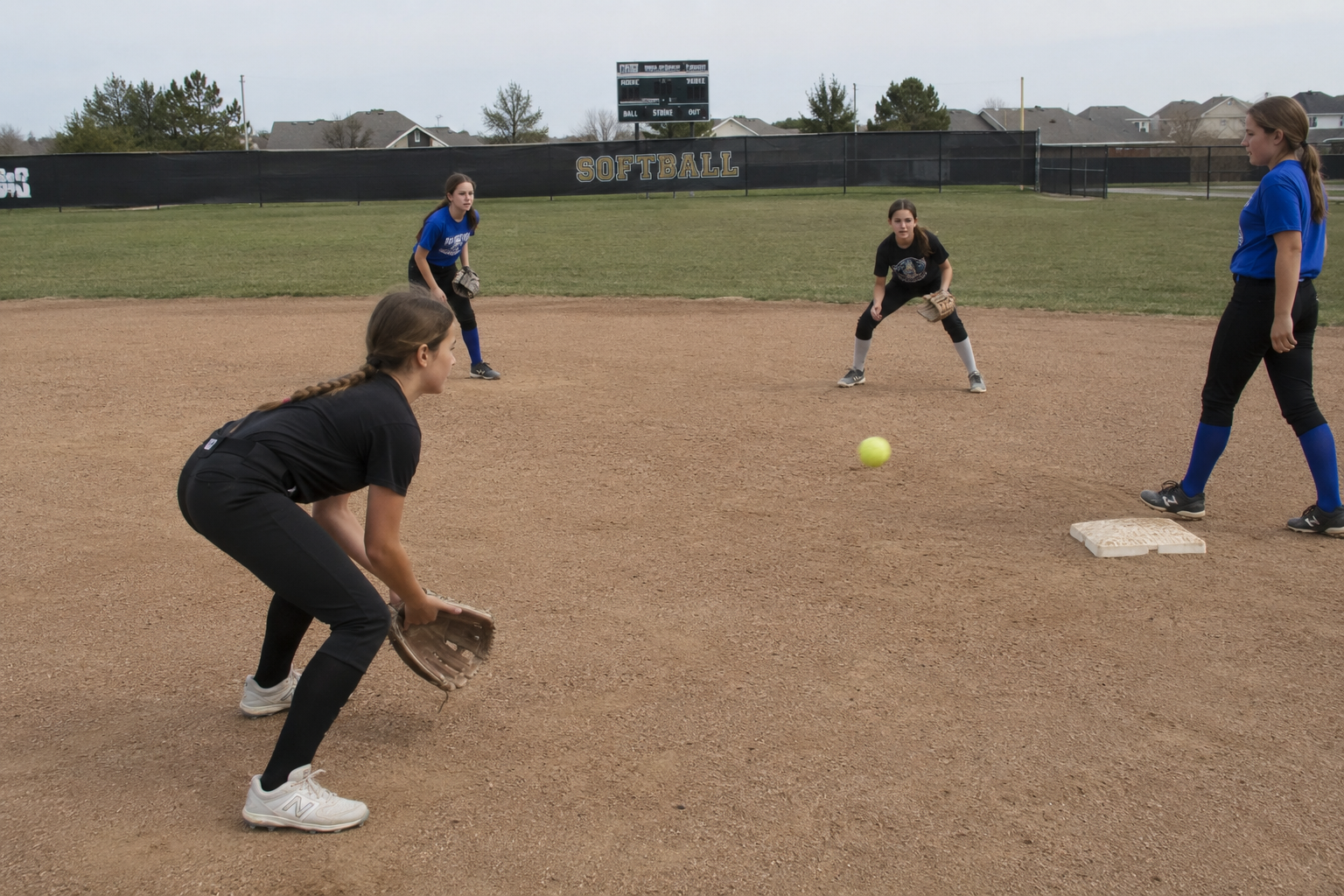 How to Get Your Softball Infield to Work Together